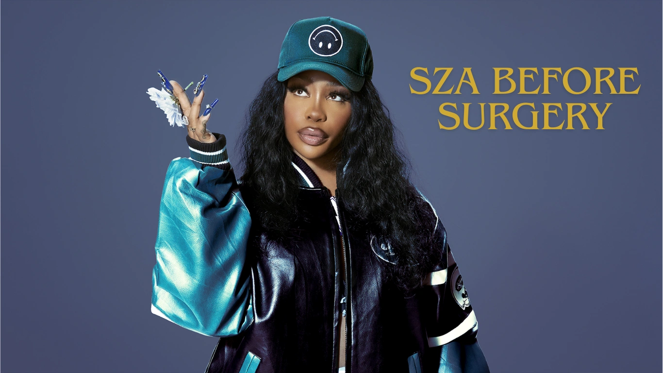 SZA before surgery showcasing her natural beauty and stunning transformation over the years.